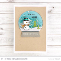 My Favorite Things Classic Snow Globe Shaker Pouches (SUPPLY-4028)